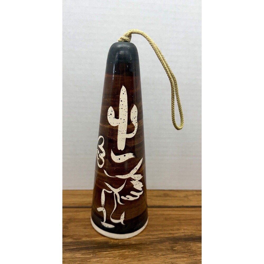 Pacific Stoneware USA 1970’s Ceramic Pottery Wind Chime South West Design Signed